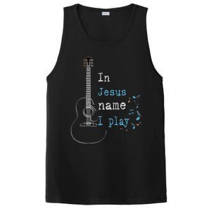 In Jesus Name I Play Guitar PosiCharge Competitor Tank