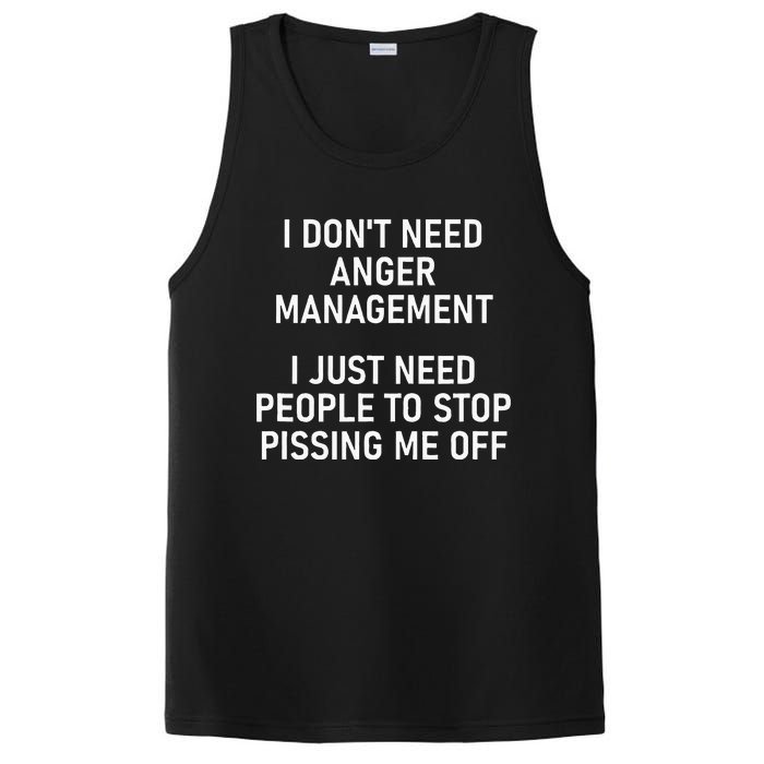 I Just Need People To Stop Pissing Me Off Funny Jokes PosiCharge Competitor Tank