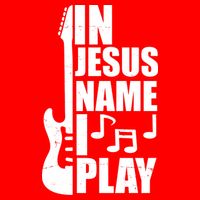 In Jesus Name I Play Guitar Zip Tote Bag
