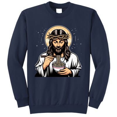 In Jesus Name Ramen Funny Japanese Food Christian Sweatshirt