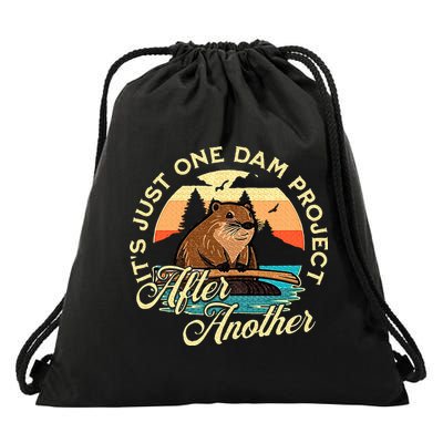 It’S Just One Dam Project After Another Drawstring Bag