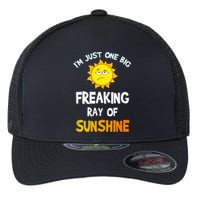 Im Just One Big Freaking Ray Of Sunshine Funny Idea Flexfit Unipanel Trucker Cap