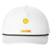 Im Just One Big Freaking Ray Of Sunshine Funny Idea Snapback Five-Panel Rope Hat