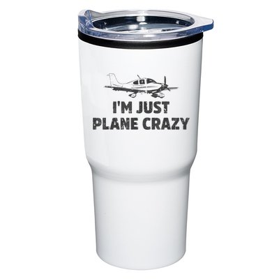 I'm Just Plane Crazy. Funny Airplane Pilots Tumbler