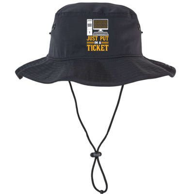 ID Just Put In A Ticket Funny It Tech Support Joke Great Gift Legacy Cool Fit Booney Bucket Hat