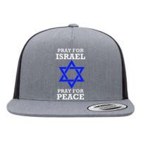 Israel Jerusalem Peaceful Prayers Flat Bill Trucker Hat