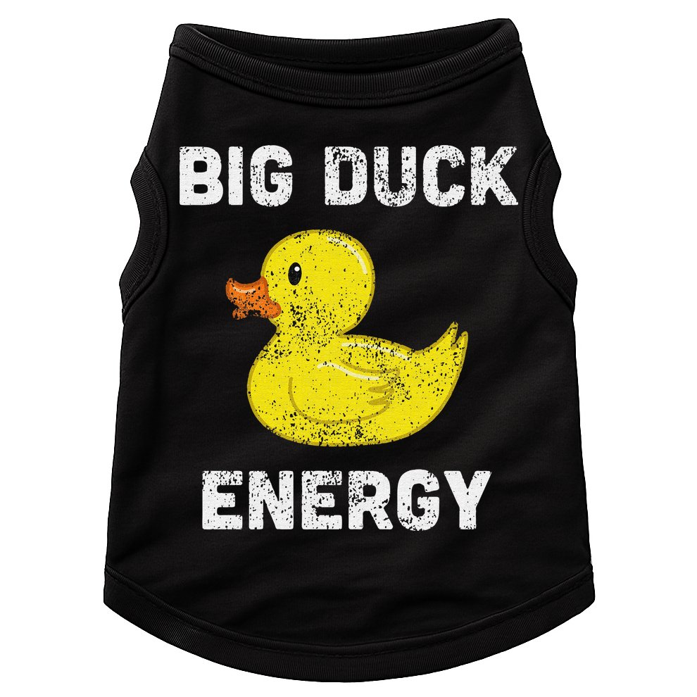 I Just Really Like Ducks Funny Rubber Duck Lover Doggie Tank