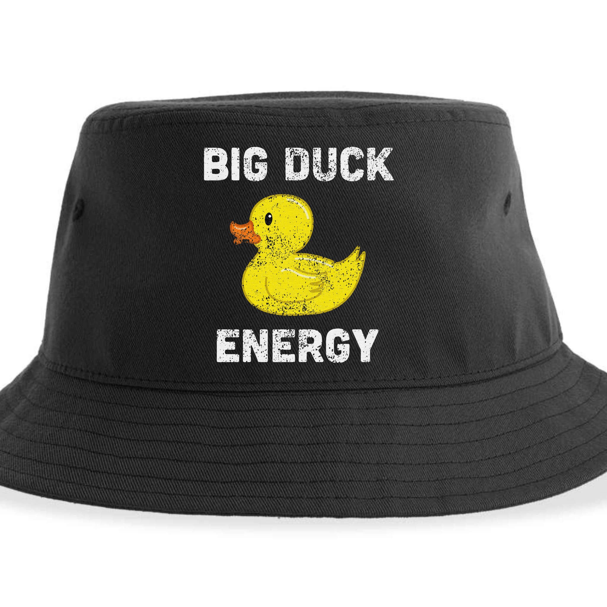 I Just Really Like Ducks Funny Rubber Duck Lover Sustainable Bucket Hat