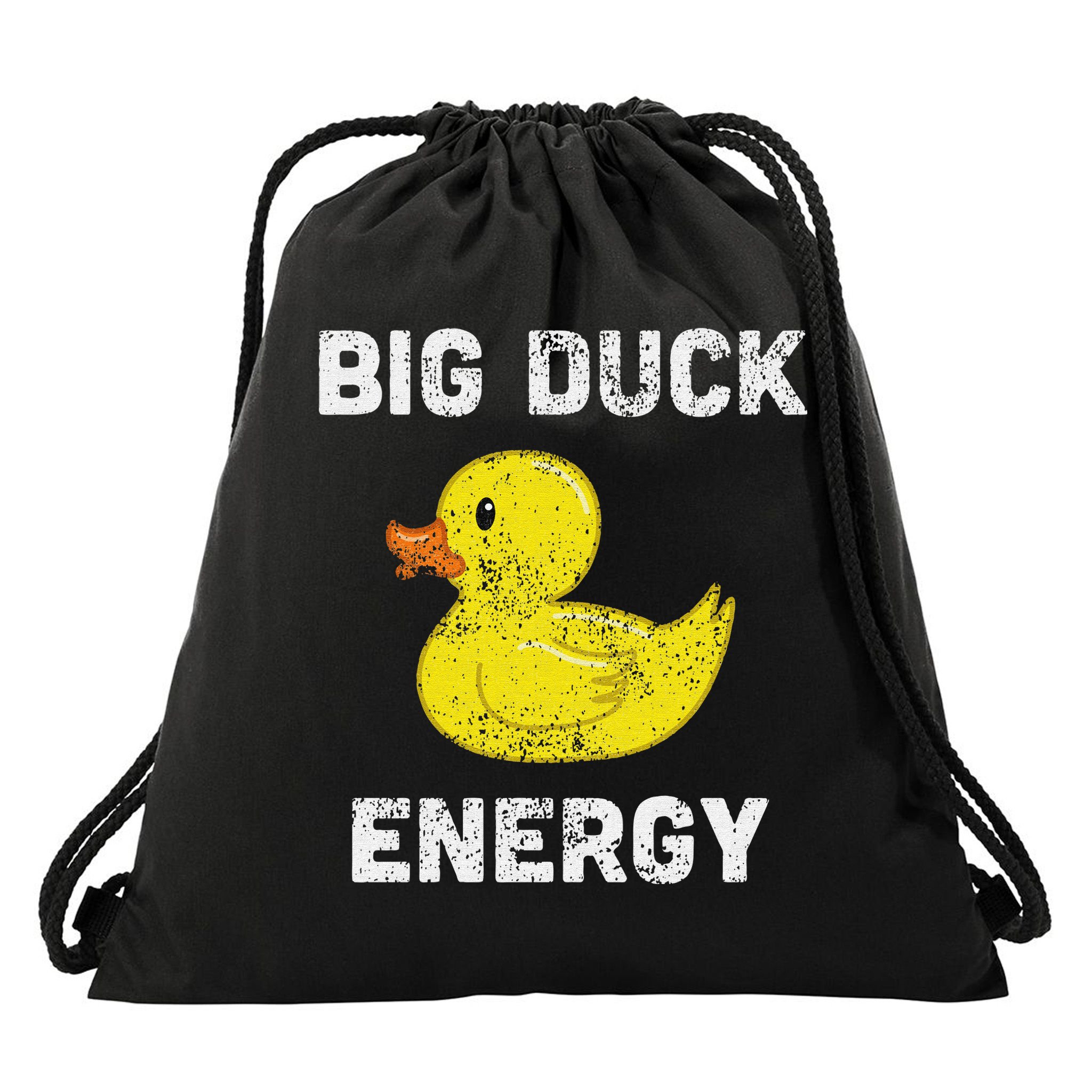 I Just Really Like Ducks Funny Rubber Duck Lover Drawstring Bag