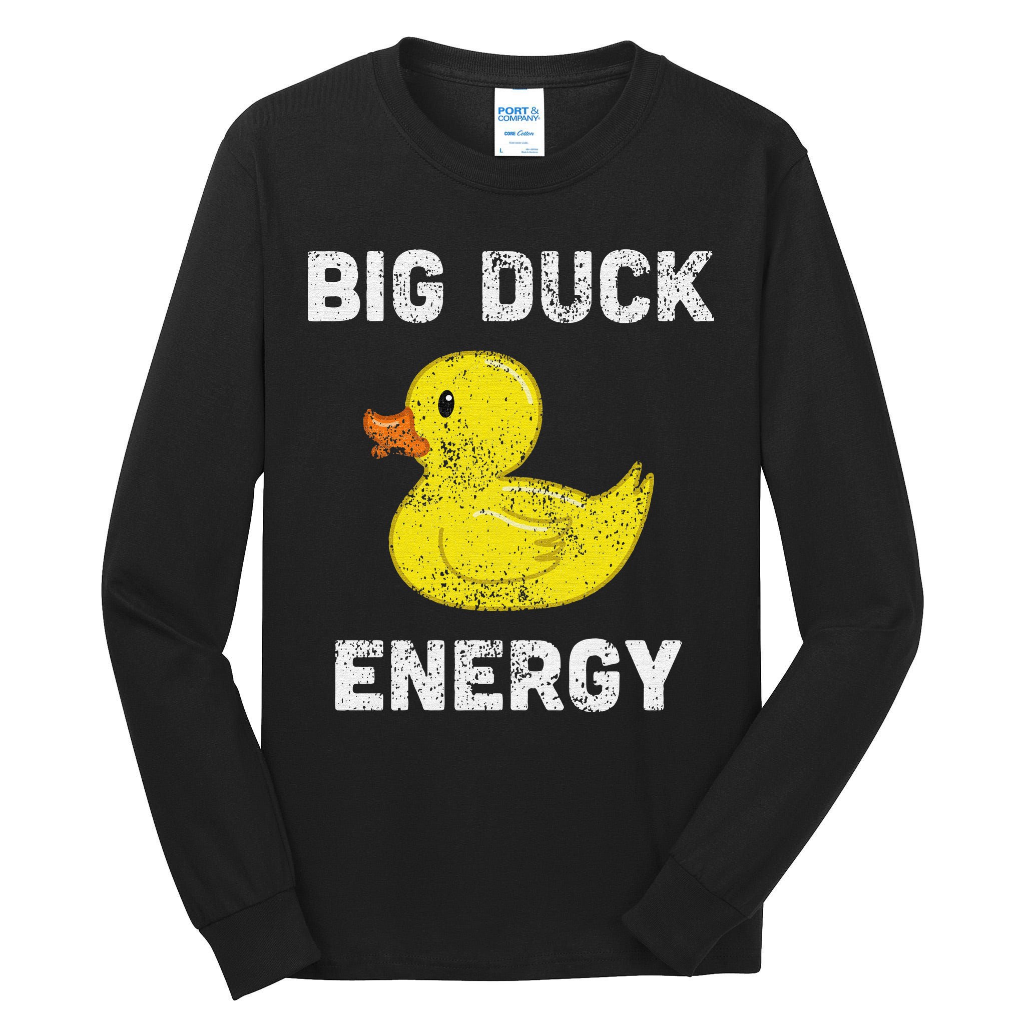 I Just Really Like Ducks Funny Rubber Duck Lover Tall Long Sleeve T-Shirt