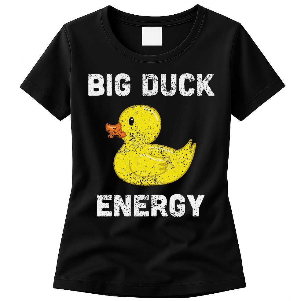 I Just Really Like Ducks Funny Rubber Duck Lover Womens T-Shirt