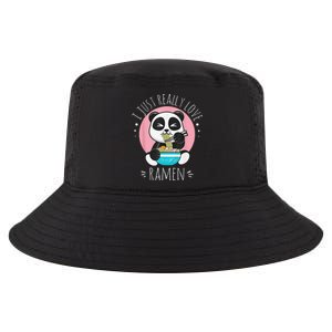 I Just Really Love Ra Kawaii Anime Panda Cute Manga Love Cool Comfort Performance Bucket Hat