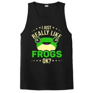 I Just Really Like Frogs Ok Frog Lover PosiCharge Competitor Tank