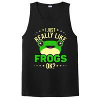 I Just Really Like Frogs Ok Frog Lover PosiCharge Competitor Tank