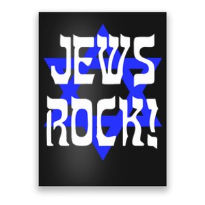 Israel Jews Rock Poster