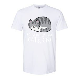 I Just Really Like Cats Gift Softstyle CVC T-Shirt