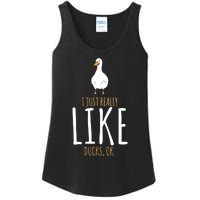 I Just Really Like Ducks Ok Ladies Essential Tank