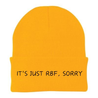 ItS Just Rbf Sorry Knit Cap Winter Beanie