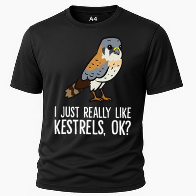 I Just Really Like Kestrels Ok Cute Kestrel Bird Performance Shirt