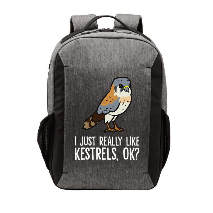 I Just Really Like Kestrels Ok Cute Kestrel Bird Vector Backpack