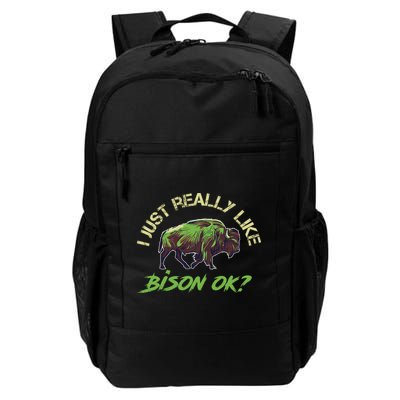 I Just Really Like Bison OK? Backpack