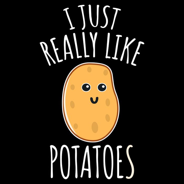 I Just Really Like Potatoes Funy Gift Cute Potato Bag