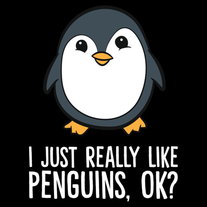 I Just Really Like Penguins Meaningful Gift Cooling Performance Crew T-Shirt