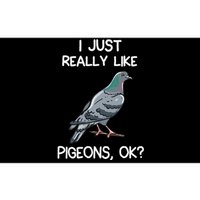 I Just Really Like Pigeons Ok Owner Lover Gift Pigeon Bumper Sticker