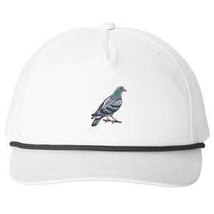 I Just Really Like Pigeons Ok Owner Lover Gift Pigeon Snapback Five-Panel Rope Hat