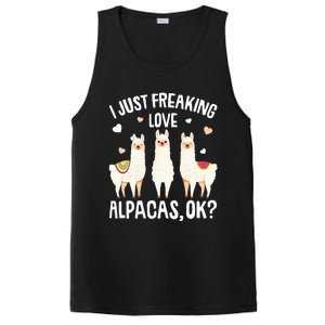 I Just Really Like Alpacas  Alpaca Llama PosiCharge Competitor Tank