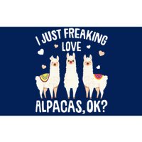 I Just Really Like Alpacas  Alpaca Llama Bumper Sticker