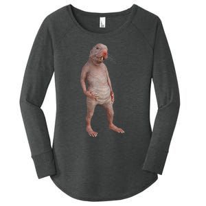 I Just Really Like Naked Moles Ok Funny Naked Mole Rat Women's Perfect Tri Tunic Long Sleeve Shirt