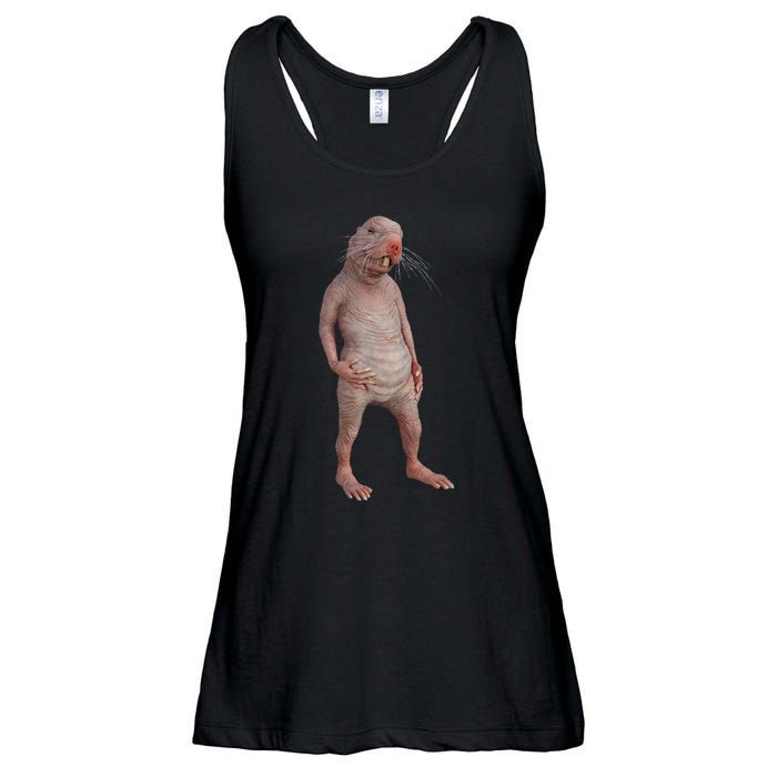 I Just Really Like Naked Moles Ok Funny Naked Mole Rat Ladies Essential Flowy Tank