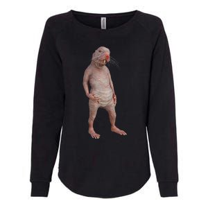 I Just Really Like Naked Moles Ok Funny Naked Mole Rat Womens California Wash Sweatshirt