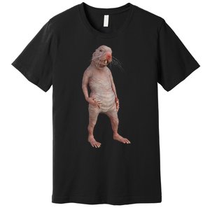 I Just Really Like Naked Moles Ok Funny Naked Mole Rat Premium T-Shirt