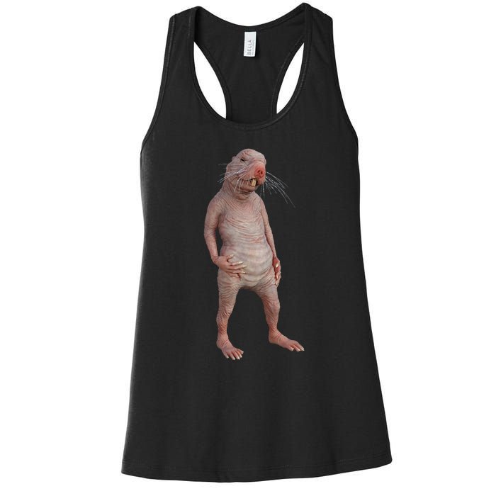 I Just Really Like Naked Moles Ok Funny Naked Mole Rat Women's Racerback Tank