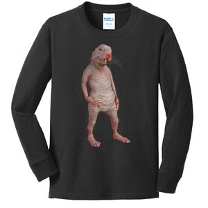 I Just Really Like Naked Moles Ok Funny Naked Mole Rat Kids Long Sleeve Shirt