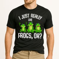 I Just Really Like Frogs Cooling Performance Crew T-Shirt