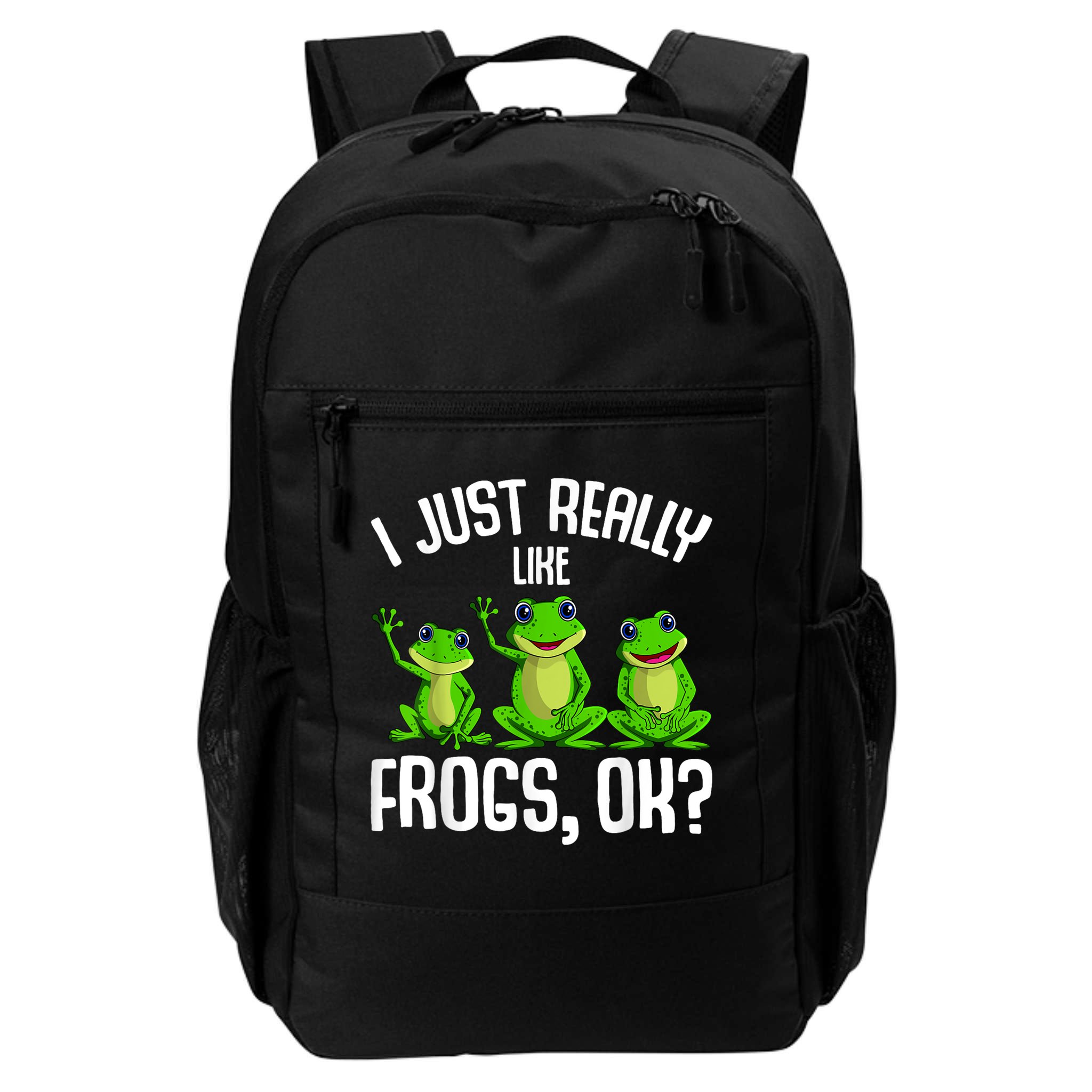I Just Really Like Frogs Backpack