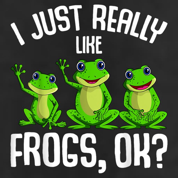 I Just Really Like Frogs Adult Drive Performance Visor