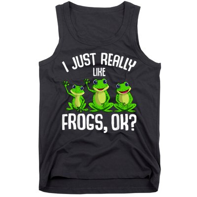 I Just Really Like Frogs Tank Top