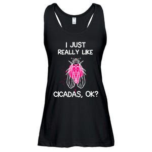 I Just Really Like Cicadas Quote For Cicada Lover Ladies Essential Flowy Tank