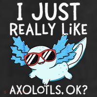 I Just Really Like Axolotls Ok Kawaii Axolotl 11oz C Handle Ceramic Mug
