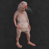 I Just Really Like Naked Moles Ok Funny Naked Mole Rat 7 Panel Mesh Trucker Snapback Hat