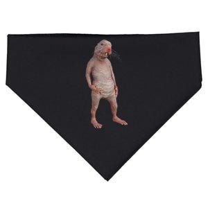 I Just Really Like Naked Moles Ok Funny Naked Mole Rat USA-Made Doggie Bandana