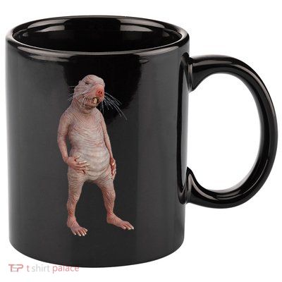 I Just Really Like Naked Moles Ok Funny Naked Mole Rat 11oz C Handle Ceramic Mug