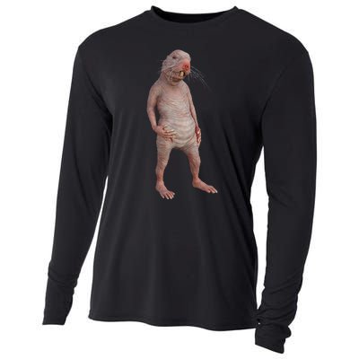 I Just Really Like Naked Moles Ok Funny Naked Mole Rat Cooling Performance Long Sleeve Crew