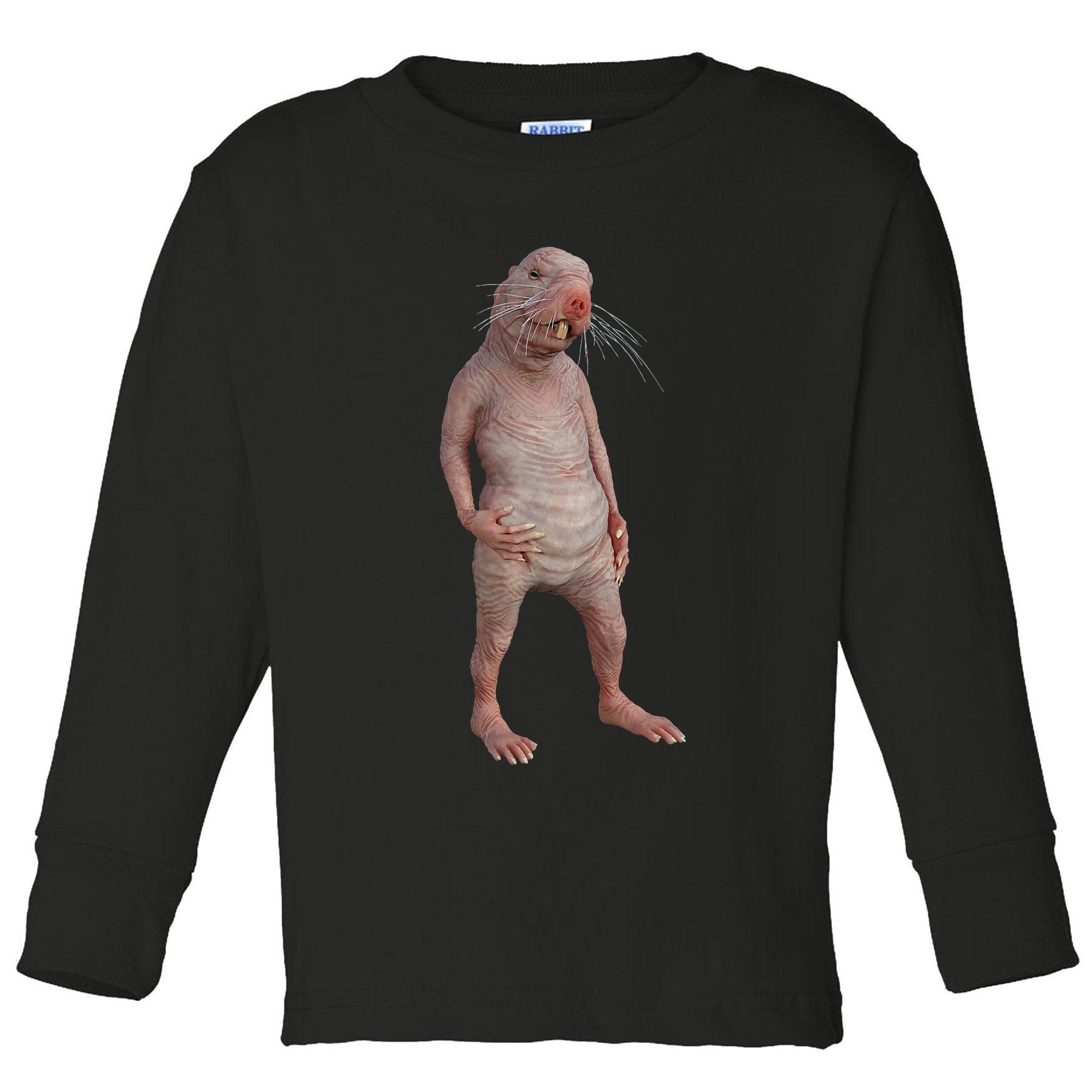 I Just Really Like Naked Moles Ok Funny Naked Mole Rat Toddler Long Sleeve Shirt