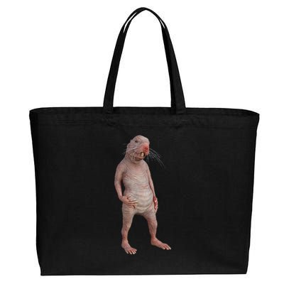 I Just Really Like Naked Moles Ok Funny Naked Mole Rat Cotton Canvas Jumbo Tote