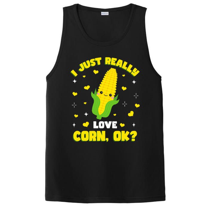 I Just Really Love Corn PosiCharge Competitor Tank